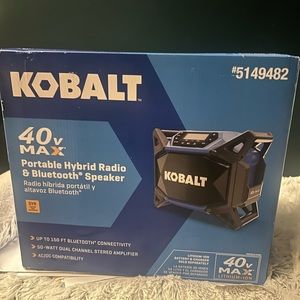Kobalt Bluetooth speaker